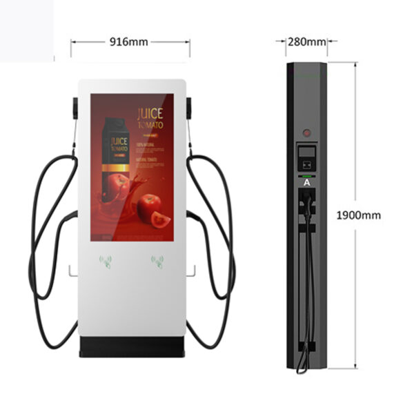 Aurora Ad EV Charger 22KW for Commercial Use